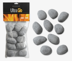 Large Pebbles Grey - Stovax Pine Cones (pack Of 2)
