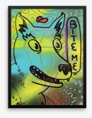 Diamond" Framed Art Print - Illustration