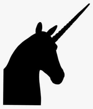 Vector Graphics - Unicornio Silueta Png