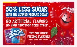 Kool-aid Sparklers Cherry Flavored Sparkling Drink, - Kool-aid Cherry Jelly
