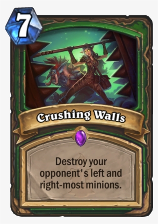 Stefan Heck On Twitter - Crushing Walls Hearthstone
