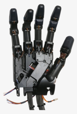 Robot Hand Png Jpg Black And White - Robot Body Part Png
