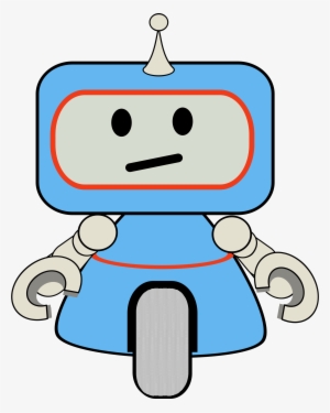 Clipart - Cute Robot Clip Art