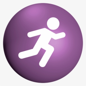 Running School Icon Move - School