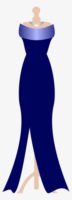 This Free Icons Png Design Of Formal Navy Dress