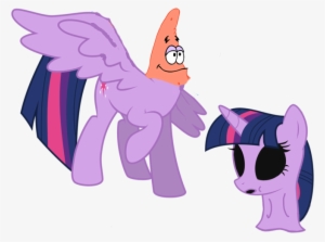 Alicorn, Disguise, Edited Edit, Patrick Star, Pony, - Little Pony Clipart