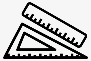 Design Rule Shape Triangle Geometry Maths Tool Ruler - Rule Icon Png