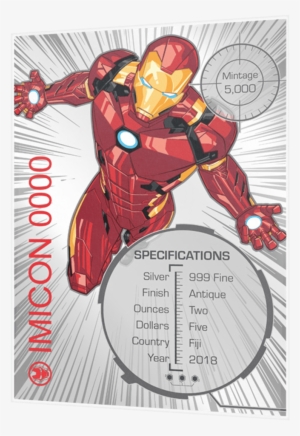 Iron Man Mask - Silver