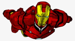 Svg Transparent Iron Man Drawing Color Art Sketch - Color Sketch Of Iron Man