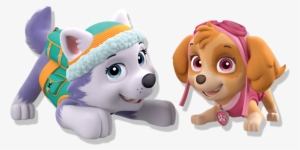 Everest & Skye - Paw Patrol Giant Coloring And Activity Book