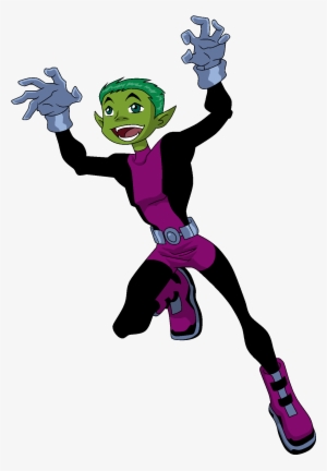 Beast Boy Leaping Grin - Teen Titans Beast Boy Transparent