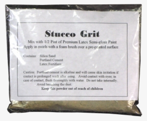 Stucco Grit Pack - Commemorative Plaque