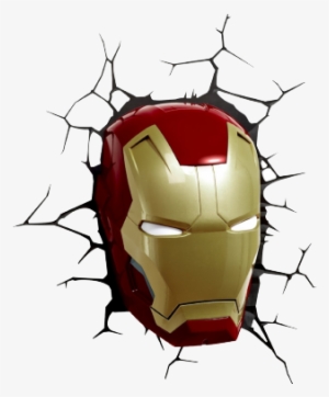 3d Light Fx Iron Man 3 Mask Deco Light