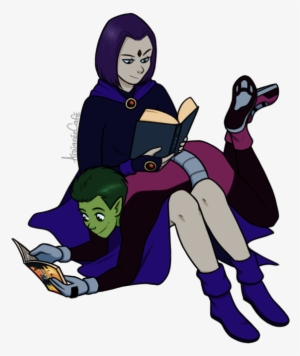 3rd Of 7 Couples Requests I Took On Tumblr For Valentine's - Raven X Beast Boy Fan Art