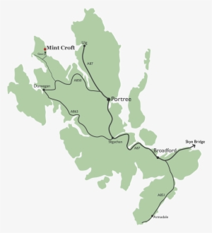 Mint Croft Skye Map - Isle Of Skye Map Pdf