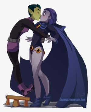 Raven, Teen Titans, And Beast Boy Image - Raven Superhero