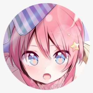 Orihime Sky Flower Icon Circle - Anime Girl Icon Png