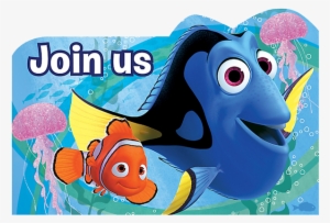 Finding Dory Party Invitations - Finding Dory Party Invites