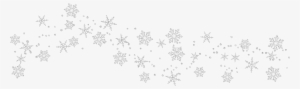 Snowflake Border Transpa Library Black And White Huge - Snowflakes Clipart Transparent Background