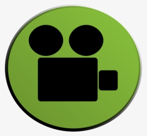 This Free Clipart Png Design Of Video Camera Green