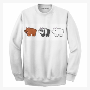 Shop We Bare Bears Sweatshirt Cotton Sweatshirt By - Design