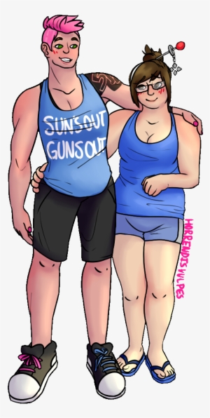 Zarya & Mei - Zarya And Mei Fanart