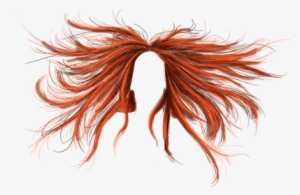 Womans Face With Red Hair Clip Art At Clker - Hair Png Woman