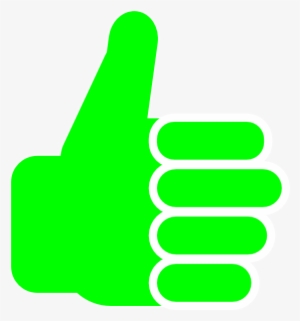 Thumbsup Clip Art At - Thumbs Up Green Icon