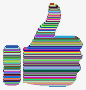 This Free Icons Png Design Of Technicolor Thumbs Up