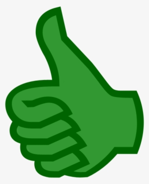 Clip Royalty Free Green Thumb Clipart - Like Symbol In Green
