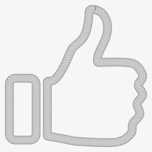 This Free Icons Png Design Of Guilloche Thumbs Up