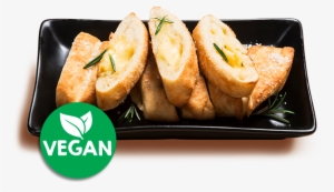 Garlic Fresh Rosemarry Calzone V Image - Dish