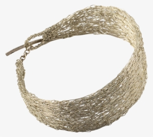 Wide Silver Thresh Bracelet - Bracelet