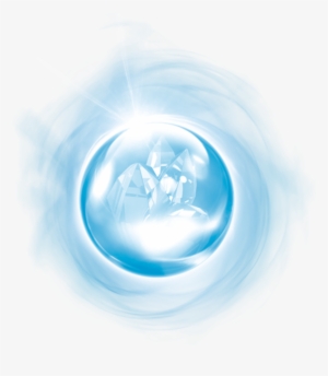 Chi Orb - Glowing Blue Orb Png