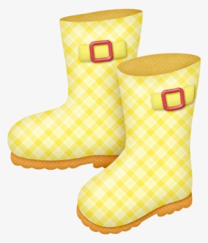 B *✿* Rain Lluvia Dibujos, Botas De Lluvia, Paraguas, - Cute Rain Boots Clipart