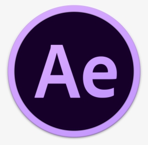 Adobe Ae Icon - After Effects Circle Icon