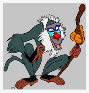 Rafiki Lion King Png Clipart Rafiki Simba Mufasa - Baboon Animated