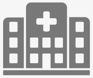 Hospitals - Transparent Hospital Icon White