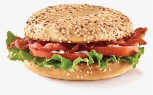B - L - T - Bagel - Fast Food