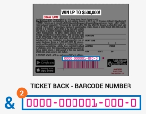 Players Will Need To Produce The Black Pearl Draw Game - Scratch Off Ticket Backside