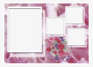 Molduras Para 4 Fotos Flores - Moldura Para 4 Fotos De Amor