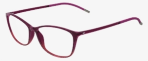 Silhouette Eyeglasses Spx Illusion 1563 6054 Purple - Silhouette Full Rim Glasses