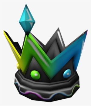 Neon Party Crown - Crown Transparent 8 Bit