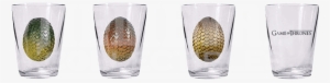Game Of Thrones Dragon Egg Shot Glass Set - Dragon Eggs - Shot Glass Set