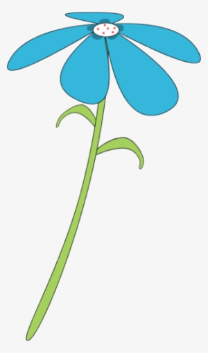 Blue Flower Png, Vectors, Psd, And Clipart For Free - Tall Flower Clip Art