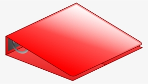 This Free Icons Png Design Of Red 3-ring Binder