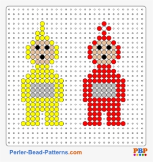 Perler Bead Pattern Teletubbies - Hama Beads De Hallowee
