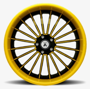 Af122 In Black And Yellow - Asanti Wheels Rims Af122 Black Yellow.. 22inch 5x120.65