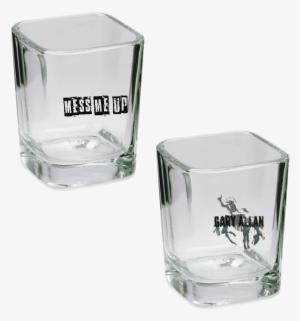 Gary Allan Square Shotglass - Old Fashioned Glass