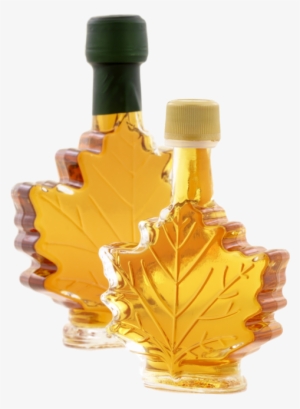 Maple Leaf Bottle - Maple Syrup Maple Leaf